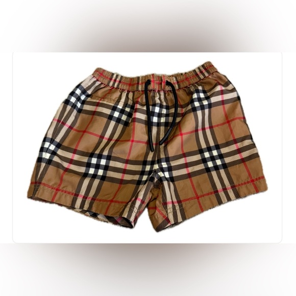 Burberry Other - Burberry Plaid BABY  Shorts in Tan and Red